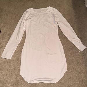Mini long sleeve dress